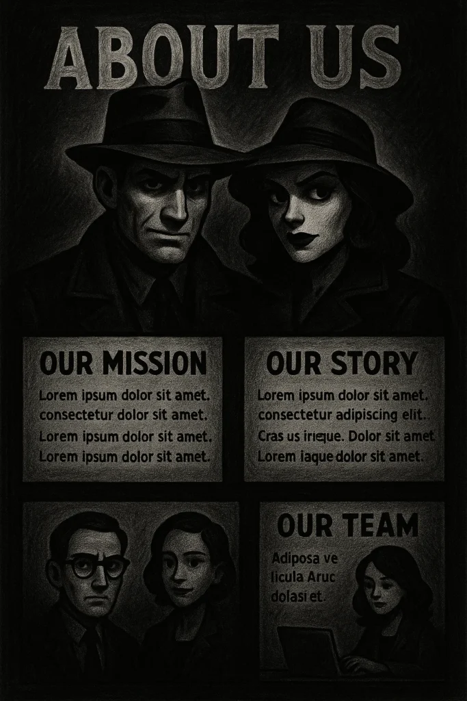 About Us 🌀 – The Absurd Engine Behind Fun and Dark