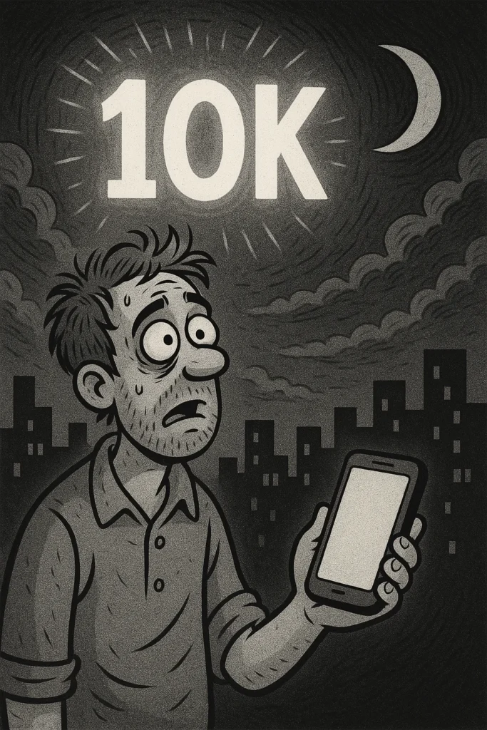 🎲 Fortune at 10K – When Numbers Pretend to Know Your Future